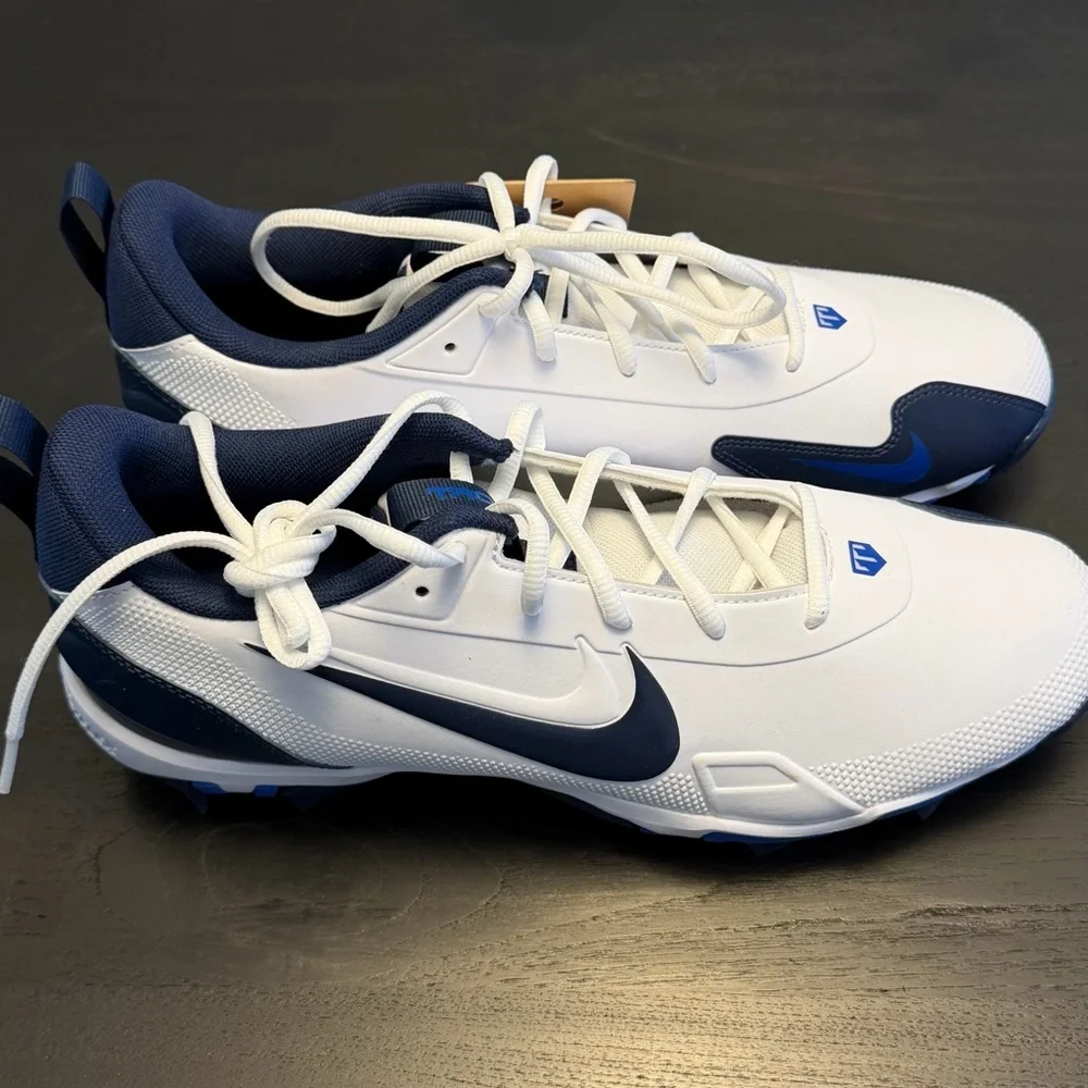 Nike Force Trout 9 - White & Midnight Navy: Men Size 10 Brand new - box no lid